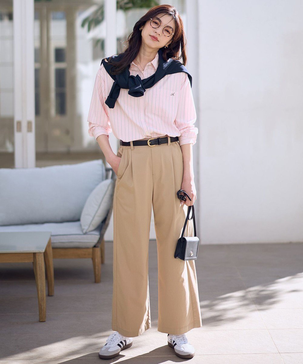 【エニー/ANY】の7daysデイリータックワイドパンツ 人気、トレンドファッション・服の通販 founy(ファニー) 　ファッション　Fashion　レディースファッション　Fashion for Women　パンツ　Pants & Trousers　春　Spring　カーディガン　Cardigan, Knitwear　吸水　Absorbent, Quick-Dry　ジャケット　Jacket, Outerwear　ストレッチ　Stretch, Stretchy Fabric　スニーカー　Sneakers, Trainers　ベーシック　Basic, Essential　リラックス　Relax, Relaxed Fit　ワイド　Wide, Wide Fit　S/S・春夏　SS, Spring/Summer, Warm Season　おすすめ　Recommended / Our Picks　夏　Summer　ビジネス 仕事 通勤　Business / Work / Commuting　 other-1|ID: prp329100004853326 ipo3291000000035965183