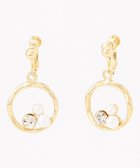 【エニィ スィス/any SiS】のフープパール調ストーン イヤリング ゴールド|ID: prp329100004853328 ipo3291000000035649556