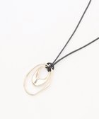 【エニィ スィス/any SiS】のオーバルコード ネックレス ゴールド|ID: prp329100004853330 ipo3291000000035649563