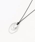 【エニィ スィス/any SiS】のオーバルコード ネックレス シルバー|ID: prp329100004853330 ipo3291000000035649564