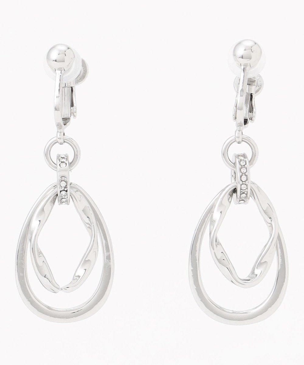 【エニィ スィス/any SiS】のツイストリング イヤリング インテリア・キッズ・メンズ・レディースファッション・服の通販 founy(ファニー) 　ファッション　Fashion　レディースファッション　Fashion for Women　ジュエリー　Jewelry　ファッションリング　Fashion Rings　イヤリング・フープ・ドロップタイプ　Hoop, Drop & Clip Earrings　アクセサリー　Fashion Accessories　イヤリング　Earrings　ストリング　String, Drawstring　モチーフ　Motif, Design Theme　エレガント 上品　Elegant　新作・新入荷　New Arrivals / New In　シルバー|ID: prp329100004853331 ipo3291000000035649567