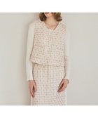 【グレース コンチネンタル/GRACE CONTINENTAL】のツイードチェックジレ キナリ|ID: prp329100004853342 ipo3291000000035649600