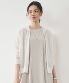 【自由区/JIYU-KU】のライトメッシュジップ パーカー 人気、トレンドファッション・服の通販 founy(ファニー) ファッション Fashion レディースファッション Fashion for Women トップス・カットソー Cut & Sew Tops レディースパーカー・カジュアルフーディー Casual Hoodies & Sweatshirts エレガント 上品 Elegant ドレープ Drape, Draping Fabric パーカー Hoodie, Parka フォルム Silhouette, Form 夏 Summer 春 Spring S/S・春夏 SS, Spring/Summer, Warm Season thumbnail オフホワイト|ID: prp329100004853373 ipo3291000000035859558