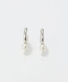 【フィービィー/phoebe】の〈痛くないシリーズ/金属アレルギー対応〉ソロパールフープライトフィットイヤリング シルバー/ニッケルフリー シルバー|ID: prp329100004853412 ipo3291000000035937460