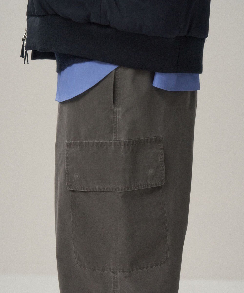 【エイトン/ATON】のPIGMENT AIR WEATHER ユーティリティーパンツ - UNISEX インテリア・キッズ・メンズ・レディースファッション・服の通販 founy(ファニー) 　ファッション　Fashion　レディースファッション　Fashion for Women　パンツ　Pants & Trousers　ユニセックス　Unisex, Genderless　カーゴパンツ　Cargo Pants, Utility Pants　スピンドル　Spindle, Drawcord　フレンチ　French, French Style　プリント　Print, Printed Pattern　ミリタリー　Military, Army Style　ライナー　Liner, Inner Layer　A/W・秋冬　Autumn/Winter　SUMI|ID: prp329100004853427 ipo3291000000035650035