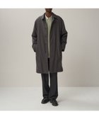 【エイトン/ATON】のNIDOM SILK シルクパッドバルマカーンコート - UNISEX GRAY|ID: prp329100004853429 ipo3291000000035650041