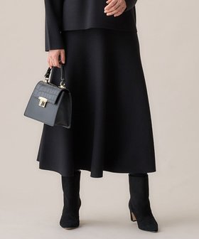 【自由区/JIYU-KU】の【セットアップ対応・洗える】ウールミラノフレア スカート 人気、トレンドファッション・服の通販 founy(ファニー) ファッション Fashion レディースファッション Fashion for Women セットアップ Matching Sets スカート・ミニ/ミディ/マキシ Skirts / Mini, Midi & Maxi Skirts スカート Skirts Aライン・フレアスカート A-Line & Flared Skirts おすすめ Recommended / Our Picks アクリル Acrylic Material セットアップ Set-Up, Coordinated Outfit チュニック Tunic, Long Top ハイネック High Neck, Mock Neck フレア Flare, Flared ボーダー Border, Stripe ミラノリブ Milano Rib, Milano Stitch 洗える Machine Washable A/W・秋冬 Autumn/Winter |ID:prp329100004853587