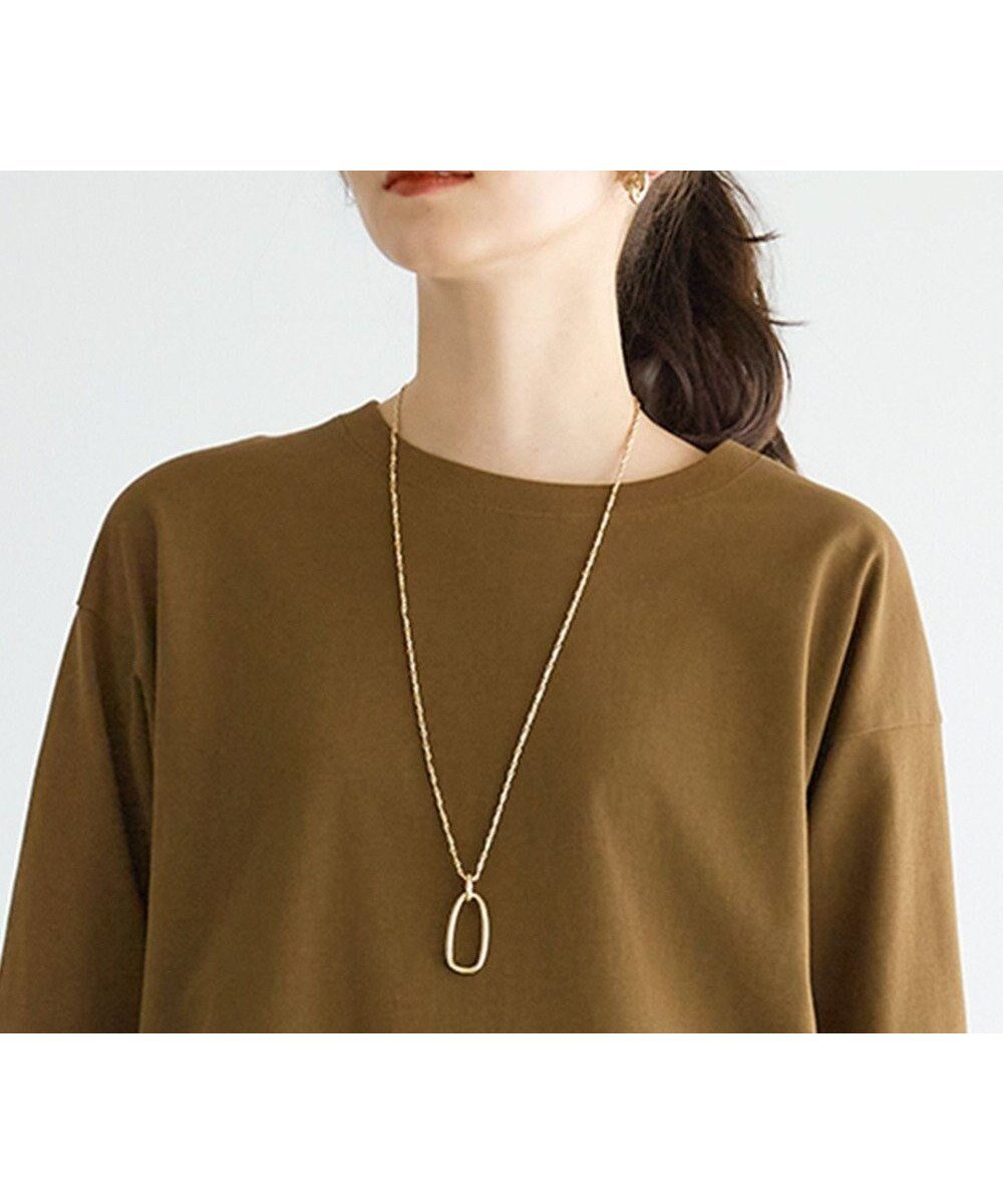 【23区/NIJYUSANKU】のオーバルトップ ネックレス 人気、トレンドファッション・服の通販 founy(ファニー) 　ファッション　Fashion　レディースファッション　Fashion for Women　ジュエリー　Jewelry　ネックレス　Necklaces & Pendants　2025年　2025　2025-2026秋冬・A/W　Autumn/Winter 2025–26 AW25–26　冬　Winter / This Winter　おすすめ　Recommended / Our Picks　アクセサリー　Fashion Accessories　イヤリング　Earrings　オーバル　Oval Design　シンプル　Simple, Minimal　チェーン　Chain, Chain Strap　ネックレス　Necklace, Pendant Necklace　モダン　Modern, Contemporary　エレガント 上品　Elegant　A/W・秋冬　Autumn/Winter　 other-1|ID: prp329100004853597 ipo3291000000035659612