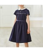 【組曲 / KIDS/KUMIKYOKU】の【110-140㎝】サッカーストライプ ワンピース 人気、トレンドファッション・服の通販 founy(ファニー) ファッション Fashion キッズファッション Fashion for Kids ワンピース Dresses サッカー Seersucker, Summer Fabric ストライプ Stripe, Striped Pattern ストレッチ Stretch, Stretchy Fabric パイピング Piping, Trim Design ヨーク Yoke, Yoke Design リボン Ribbon, Bow エレガント 上品 Elegant 夏 Summer 春 Spring S/S・春夏 SS, Spring/Summer, Warm Season thumbnail ネイビー|ID: prp329100004853641 ipo3291000000035660625