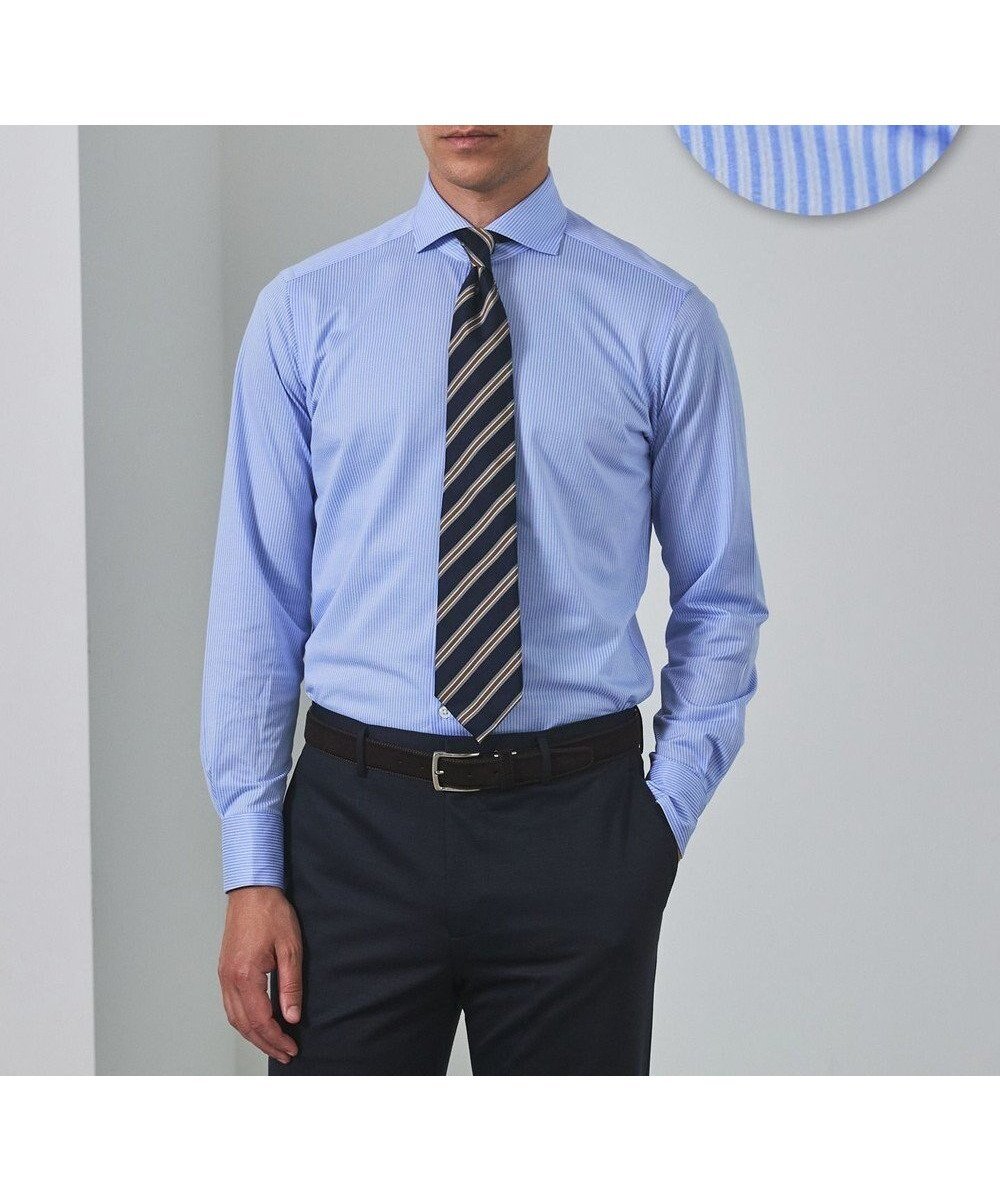 【五大陸/gotairiku / MEN】の【ストレッチ/洗える】Albini ジャージ シャツ_ カッタウェイカラー 人気、トレンドファッション・服の通販 founy(ファニー) ファッション Fashion メンズファッション Fashion for Men トップス・カットソー Cut & Sew Tops メンズシャツ Shirts イタリア Italy インナー Innerwear ウォッシャブル Machine Washable 洗える Machine Washable ストレッチ Stretch, Stretchy Fabric スーツ Suit, Formalwear ドレス Dress, One-Piece フィット Fit, Slim Fit レギュラー Regular, Standard Fit A/W・秋冬 Autumn/Winter 日本製 Made In Japan other-1|ID: prp329100004853644 ipo3291000000035660766