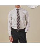 【五大陸/gotairiku / MEN】の【ストレッチ/洗える】Albini ジャージ シャツ_ カッタウェイカラー ベージュストライプ|ID: prp329100004853644 ipo3291000000035660773