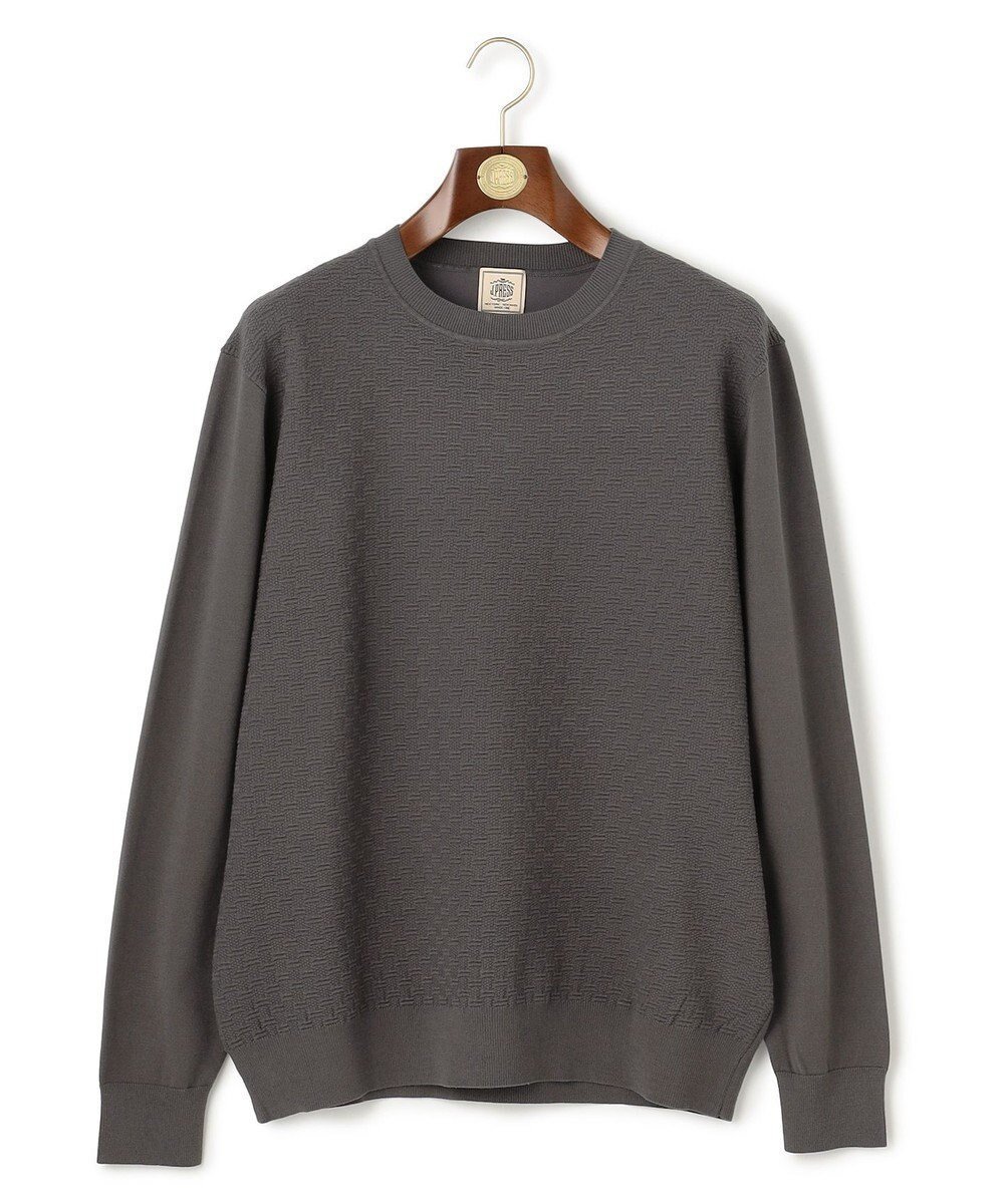 【ジェイ プレス/J.PRESS / MEN】の軽やかに着映える上質ベーシック【ストレッチ / イージーケア】【FLEX YARN】クルーネック ニット インテリア・キッズ・メンズ・レディースファッション・服の通販 founy(ファニー) 　ファッション　Fashion　メンズファッション　Fashion for Men　トップス・カットソー　Cut & Sew Tops　ニット・セーター / 定番トップス　Knit Tops & Sweaters　インナー　Innerwear　春　Spring　秋　Autumn　シンプル　Simple, Minimal　ストレッチ　Stretch, Stretchy Fabric　セーター　Sweater, Knitwear　定番　Standard, Basic Item　バランス　Balance, Style Balance　フィット　Fit, Slim Fit　ベーシック　Basic, Essential　レギュラー　Regular, Standard Fit　冬　Winter / This Winter　A/W・秋冬　Autumn/Winter　エレガント 上品　Elegant　ライトグレー系|ID: prp329100004853647 ipo3291000000035660891