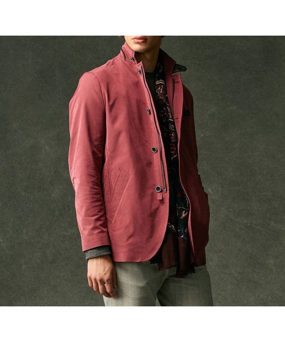 【ジョセフ アブード/JOSEPH ABBOUD / MEN】の【ストレッチ/パウダータッチ/JAPANファブリック】アーティローザストレッチジャケット インテリア・キッズ・メンズ・レディースファッション・服の通販 founy(ファニー) ファッション Fashion メンズファッション Fashion for Men アウター Men's Coats Outerwear ブルゾンジャケット / カジュアルアウター Bomber Jackets & Blousons エレガント 上品 Elegant ジャケット Jacket, Outerwear ストレッチ Stretch, Stretchy Fabric テーラード Tailored, Tailored Fit 定番 Standard, Basic Item バランス Balance, Style Balance ファブリック Fabric, Textile ブルゾン Blouson, Bomber Jacket プリント Print, Printed Pattern ポケット Pocket, Pocket Detail A/W・秋冬 Autumn/Winter おすすめ Recommended / Our Picks ワイン系|ID: prp329100004853652 ipo3291000000035661123