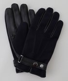 【五大陸/gotairiku / MEN】の【スマホ対応】DRAGO/ドラゴ ウールシープレザーコンビ グローブ_無地 ネイビー系8|ID: prp329100004853661 ipo3291000000035661389
