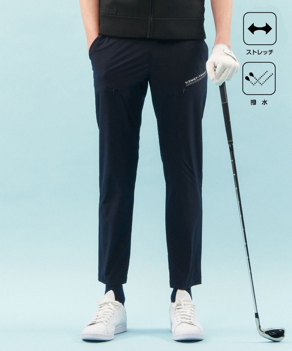 【23区 ゴルフ/23区GOLF / MEN】の【MEN】【撥水/ストレッチ】2WAYストレッチ カーゴパンツ インテリア・キッズ・メンズ・レディースファッション・服の通販 founy(ファニー) ファッション Fashion メンズファッション Fashion for Men ボトムス Bottoms ゴルフ Golf カーゴパンツ Cargo Pants, Utility Pants ストレッチ Stretch, Stretchy Fabric フラット Flat, Flat Shoes ポケット Pocket, Pocket Detail 夏 Summer 春 Spring S/S・春夏 SS, Spring/Summer, Warm Season ブラック系|ID: prp329100004853673 ipo3291000000035661785