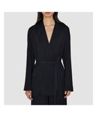 【ジョゼフ/JOSEPH】のプリーツジャガード ジャケット 人気、トレンドファッション・服の通販 founy(ファニー) ファッション Fashion レディースファッション Fashion for Women アウター Coat / Outerwear Collection レディースジャケット・軽アウター Jackets テーラードジャケット / 通勤・きれいめスタイル Tailored Jackets & Blazers ジャカード／ジャガード Jacquard, Woven Pattern ジャケット Jacket, Outerwear スリム Slim, Slim Fit ダブル Double, Double-Breasted プリーツ Pleats, Pleated ラグジュアリー Luxury, Elegant エレガント 上品 Elegant 夏 Summer 春 Spring S/S・春夏 SS, Spring/Summer, Warm Season 軽量 Lightweight, Ultra Light thumbnail Black|ID: prp329100004853677 ipo3291000000035662087