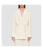 【ジョゼフ/JOSEPH】のプリーツジャガード ジャケット 人気、トレンドファッション・服の通販 founy(ファニー) ファッション Fashion レディースファッション Fashion for Women アウター Coat / Outerwear Collection レディースジャケット・軽アウター Jackets テーラードジャケット / 通勤・きれいめスタイル Tailored Jackets & Blazers ジャカード／ジャガード Jacquard, Woven Pattern ジャケット Jacket, Outerwear スリム Slim, Slim Fit ダブル Double, Double-Breasted プリーツ Pleats, Pleated ラグジュアリー Luxury, Elegant エレガント 上品 Elegant 夏 Summer 春 Spring S/S・春夏 SS, Spring/Summer, Warm Season 軽量 Lightweight, Ultra Light thumbnail Seashell|ID: prp329100004853677 ipo3291000000035662090