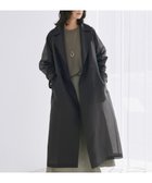 【アイシービー/iCB】のシアーフォルムオーガン トレンチコート チャコール系|ID: prp329100004853688 ipo3291000000035663118