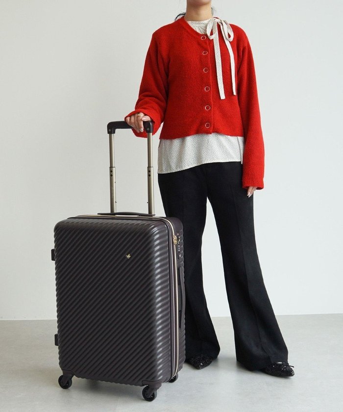 【エースバッグズアンドラゲッジ/ACE BAGS & LUGGAGE】の【雑誌掲載】 HaNT×Jewelna Rose コラボ スーツケース Mサイズ 06822 ハント ジュエルナローズ インテリア・キッズ・メンズ・レディースファッション・服の通販 founy(ファニー) https://founy.com/ ファッション Fashion レディースファッション Fashion for Women スーツ Business Suits & Workwear おすすめ Recommended / Our Picks スーツケース キャリーケース Suitcase / Carry Case コラボ Collaboration, Collab シューズ Shoes, Footwear ポーチ Pouch, Small Case 人気 Popular, Best Seller 夏 Summer 旅行 Travel 雑誌 Magazine, Fashion Magazine |ID: prp329100004853698 ipo3291000000036209685