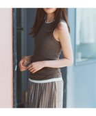 【ネイヴ/NAVE】の【Nave・洗える】ガーゼフライス タンクトップ 人気、トレンドファッション・服の通販 founy(ファニー) ファッション Fashion レディースファッション Fashion for Women トップス・カットソー Cut & Sew Tops シャツ・ブラウス・オフィスカジュアル Elegant Blouses & Button-Ups ロングTシャツ・Tシャツ Longline T-Shirts & Tees カットソー・ベーシックTシャツ Cut-and-Sewn Tops / Stretch Tees & Basics インナー Innerwear カットソー Cut and Sewn Top シアー Sheer, See-Through スリーブ Sleeve, Long Sleeve / Short Sleeve セットアップ Set-Up, Coordinated Outfit タンク Tank Top, Sleeveless Top ロング Long, Long-Length 夏 Summer 春 Spring S/S・春夏 SS, Spring/Summer, Warm Season 洗える Machine Washable thumbnail カーキ系|ID: prp329100004853708 ipo3291000000035663911