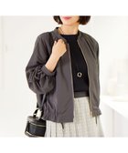 【自由区/JIYU-KU】の【撥水加工・UVケア・洗える】ライトグログラン ブルゾン スレート|ID: prp329100004853737 ipo3291000000035665248