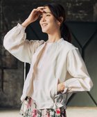 【自由区/JIYU-KU】の【撥水加工・UVケア・洗える】ライトグログラン ブルゾン アイボリー|ID: prp329100004853737 ipo3291000000035665251