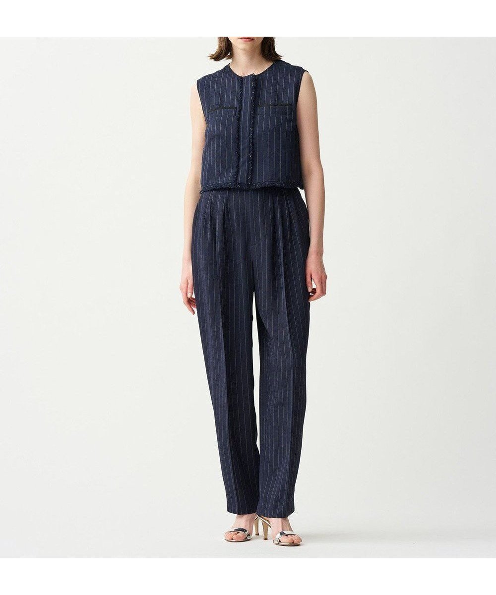 【アンクレイヴ/uncrave】のリネンライクツイル テーパードパンツ 人気、トレンドファッション・服の通販 founy(ファニー) 　ファッション　Fashion　レディースファッション　Fashion for Women　パンツ　Pants & Trousers　シャンブレー　Chambray, Denim-Like Fabric　ツイード　Twill, Twill Weave　ポケット　Pocket, Pocket Detail　ランダム　Random, Irregular　リアル　Real, Realistic　リラックス　Relax, Relaxed Fit　夏　Summer　春　Spring　S/S・春夏　SS, Spring/Summer, Warm Season　 other-1|ID: prp329100004853744 ipo3291000000035665699