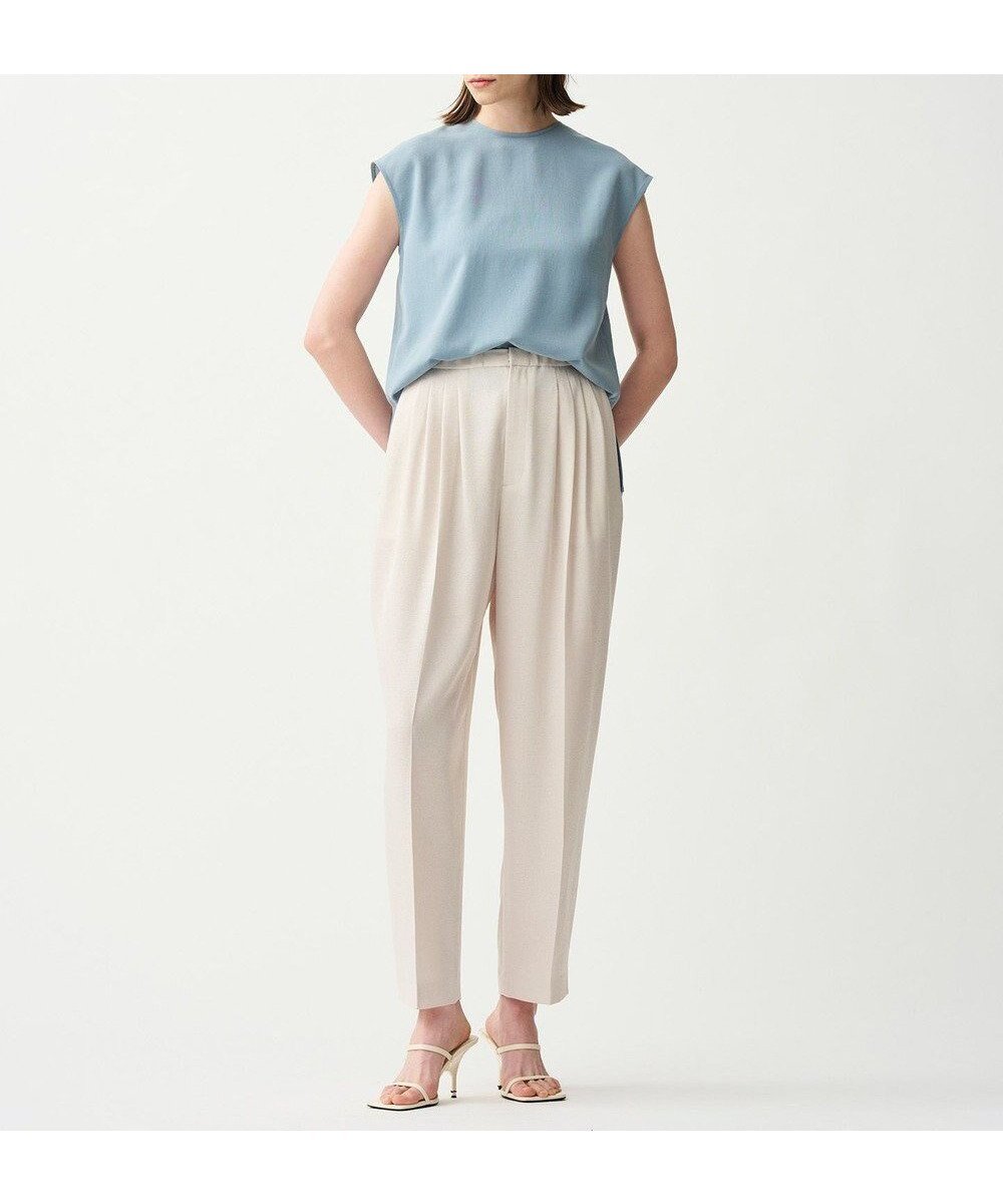 【アンクレイヴ/uncrave】のリネンライクツイル テーパードパンツ インテリア・キッズ・メンズ・レディースファッション・服の通販 founy(ファニー) 　ファッション　Fashion　レディースファッション　Fashion for Women　パンツ　Pants & Trousers　シャンブレー　Chambray, Denim-Like Fabric　ツイード　Twill, Twill Weave　ポケット　Pocket, Pocket Detail　ランダム　Random, Irregular　リアル　Real, Realistic　リラックス　Relax, Relaxed Fit　夏　Summer　春　Spring　S/S・春夏　SS, Spring/Summer, Warm Season　エクリュ|ID: prp329100004853744 ipo3291000000035665707