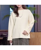【ティアクラッセ/Tiaclasse】の【洗える】軽量ワイドスリーブニット オフホワイト|ID: prp329100004853762 ipo3291000000035666543