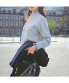 【23区/NIJYUSANKU】の【洗える】クリアコットンテリー ストライプフリル スウェット ライトグレー系|ID: prp329100004853805 ipo3291000000035667783