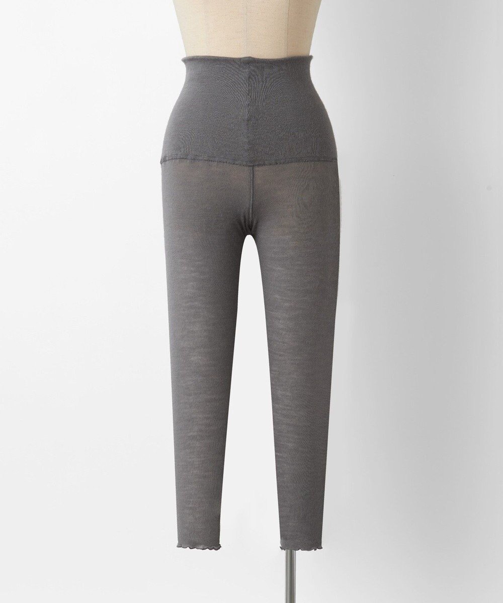 【トック/TOQUE】の〈大草直子さんアドバイザー〉針抜きスムス9分丈レギンス インテリア・キッズ・メンズ・レディースファッション・服の通販 founy(ファニー) 　ファッション　Fashion　レディースファッション　Fashion for Women　パンツ　Pants & Trousers　レギンス　Leggings & Stretch Pants　アンダー　Underwear Essentials　インナー　Innerwear　定番　Standard, Basic Item　別注　Limited Edition, Custom Order　レギンス　Leggings, Stretch Pants　グレー|ID: prp329100004853836 ipo3291000000035668623