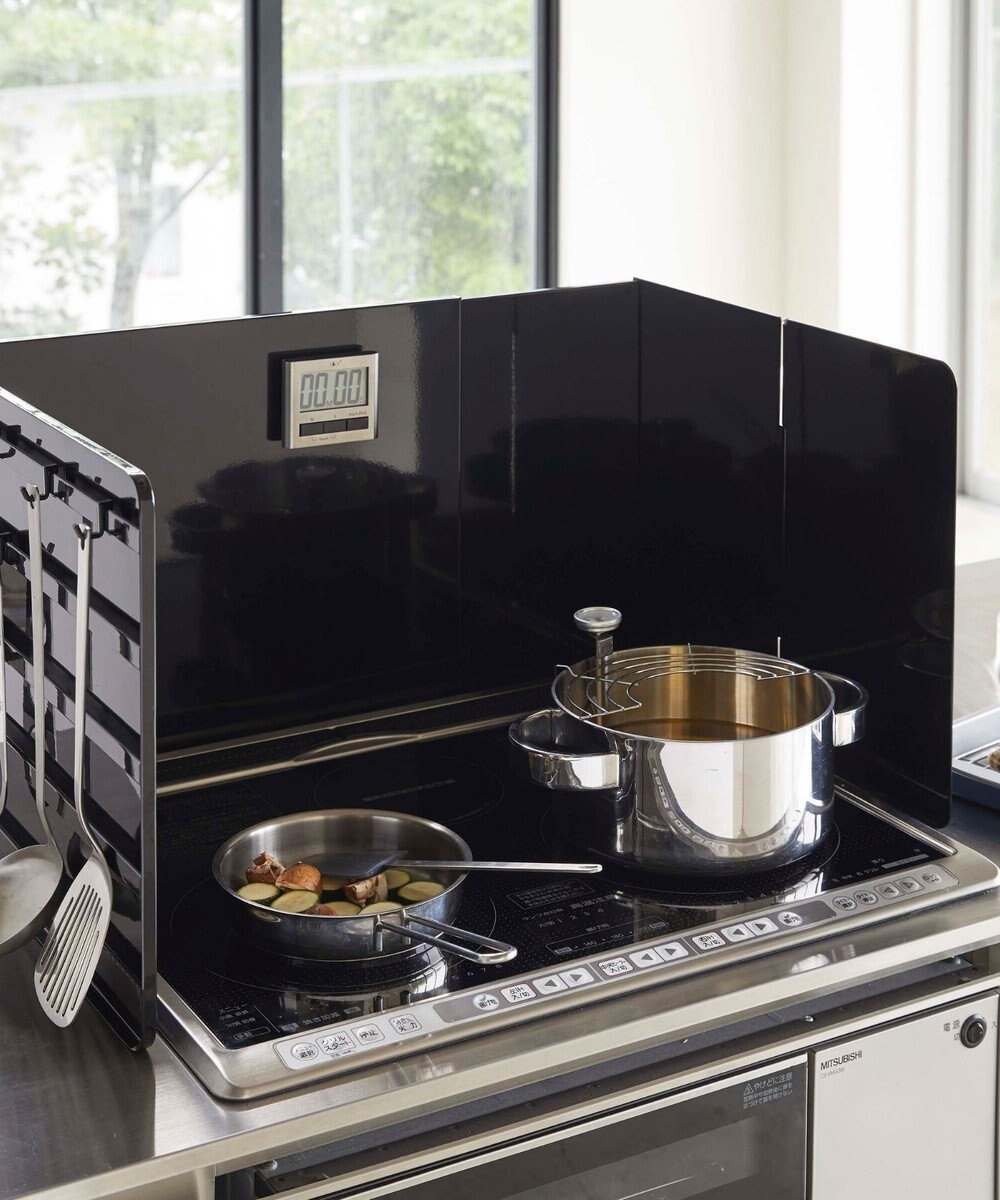 【タワー/tower】の伸縮レンジガード タワー ブラック インテリア・キッズ・メンズ・レディースファッション・服の通販 founy(ファニー) 　ファッション　Fashion　レディースファッション　Fashion for Women　フラット　Flat, Flat Shoes　ブラック|ID: prp329100004853919 ipo3291000000035671111