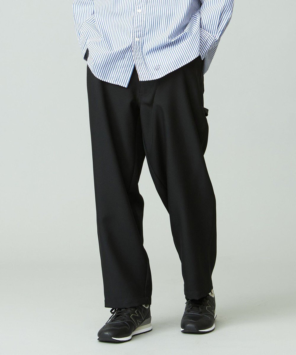 【ジェイプレスヨークストリート/J.PRESS YORK STREET】の【UNISEX】UNIVERSAL OVERALL×YORK STREET ペインターパンツ インテリア・キッズ・メンズ・レディースファッション・服の通販 founy(ファニー) ファッション Fashion レディースファッション Fashion for Women パンツ Pants & Trousers ジャケット Jacket, Outerwear スピンドル Spindle, Drawcord ブルゾン Blouson, Bomber Jacket ユニセックス Unisex, Genderless ワイド Wide, Wide Fit ワーク Workwear, Utility Style A/W・秋冬 Autumn/Winter ブラック系|ID: prp329100004853928 ipo3291000000035671414