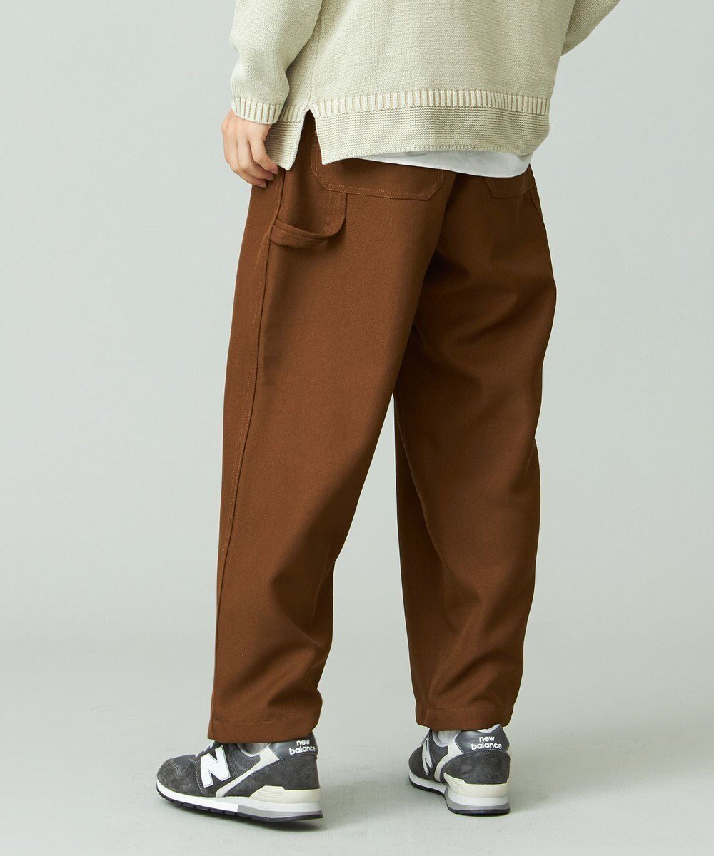 【ジェイプレスヨークストリート/J.PRESS YORK STREET】の【UNISEX】UNIVERSAL OVERALL×YORK STREET ペインターパンツ インテリア・キッズ・メンズ・レディースファッション・服の通販 founy(ファニー) ファッション Fashion レディースファッション Fashion for Women パンツ Pants & Trousers ジャケット Jacket, Outerwear スピンドル Spindle, Drawcord ブルゾン Blouson, Bomber Jacket ユニセックス Unisex, Genderless ワイド Wide, Wide Fit ワーク Workwear, Utility Style A/W・秋冬 Autumn/Winter ブラウン系|ID: prp329100004853928 ipo3291000000035671418