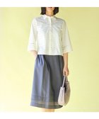 【組曲/KUMIKYOKU】のラメオーガンジー スカート グレー系|ID: prp329100004853959 ipo3291000000035672239