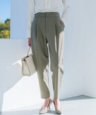 【組曲/KUMIKYOKU】の【洗える・ストレッチ】プランタンカラークロップド パンツ モカカーキ系|ID: prp329100004853977 ipo3291000000035672672