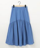 【シェアパーク/SHARE PARK】のライトタフタギャザースカート 人気、トレンドファッション・服の通販 founy(ファニー) ファッション Fashion レディースファッション Fashion for Women スカート Skirts 春 Spring 洗える Machine Washable ギャザー Gathered, Ruffled タフタ Taffeta, Structured Fabric ベーシック Basic, Essential S/S・春夏 SS, Spring/Summer, Warm Season 再入荷 Restock / Back in Stock 夏 Summer thumbnail ブルー系|ID: prp329100004853995 ipo3291000000035673126