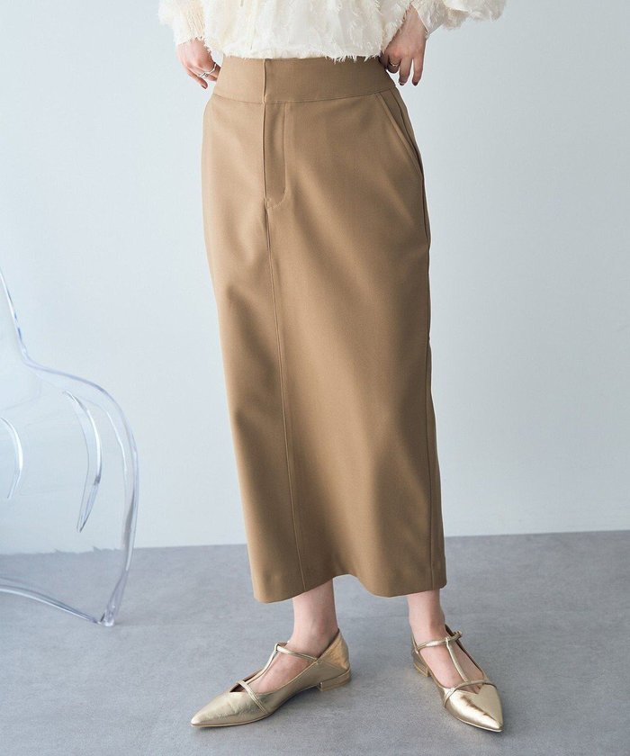 【イェッカ ヴェッカ/YECCA VECCA】のタイトロングスカート インテリア・キッズ・メンズ・レディースファッション・服の通販 founy(ファニー) https://founy.com/ ファッション Fashion レディースファッション Fashion for Women スカート Skirts ロングスカート Long Skirts / Maxi & Midi Skirts おすすめ Recommended / Our Picks ストレッチ Stretch, Stretchy Fabric タイトスカート Pencil Skirt, Tight Skirt ポケット Pocket, Pocket Detail 夏 Summer S/S・春夏 SS, Spring/Summer, Warm Season A/W・秋冬 Autumn/Winter |ID: prp329100004854021 ipo3291000000035673861