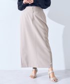 【イェッカ ヴェッカ/YECCA VECCA】のタイトロングスカート Gray Beige|ID: prp329100004854021 ipo3291000000035673872