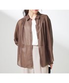 【エニィ スィス/any SiS】の【洗える】リネンライクシアーローン ブラウス 人気、トレンドファッション・服の通販 founy(ファニー) ファッション Fashion レディースファッション Fashion for Women トップス・カットソー Cut & Sew Tops シャツ・ブラウス・オフィスカジュアル Elegant Blouses & Button-Ups インナー Innerwear ウォッシャブル Machine Washable 春 Spring 洗える Machine Washable カフス Cuff Design サテン Satin, Glossy Fabric シアー Sheer, See-Through シンプル Simple, Minimal とろみ Fluid, Flowy Fabric タンク Tank Top, Sleeveless Top トレンド Trend, Trending Now 長袖 Long Sleeve, Full Sleeve ボトム Bottoms, Lower Wear リネン Linen, Linen Fabric S/S・春夏 SS, Spring/Summer, Warm Season おすすめ Recommended / Our Picks 夏 Summer エレガント 上品 Elegant 新作・新入荷 New Arrivals / New In thumbnail モカ|ID: prp329100004854028 ipo3291000000035674053