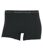 【ワコール/Wacoal / MEN】のユニセックス beautiful people コラボ 【PANTS HOLIC】 ボクサーパンツ ワンサイズ(S-LL) オーガニック綿混 前閉じ 下着 レディース メンズ WT8000 /ワコールメン ブラック|ID: prp329100004854054 ipo3291000000035674752