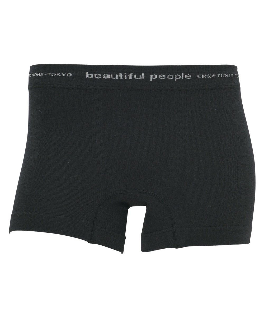 【ワコール/Wacoal / MEN】のユニセックス beautiful people コラボ 【PANTS HOLIC】 ボクサーパンツ ワンサイズ(S-LL) オーガニック綿混 前閉じ 下着 レディース メンズ WT8000 /ワコールメン インテリア・キッズ・メンズ・レディースファッション・服の通販 founy(ファニー) 　ファッション　Fashion　レディースファッション　Fashion for Women　パンツ　Pants & Trousers　下着・ランジェリー　Lingerie & Intimates　アンダーウェア・ベースインナー・肌着　Underwear / Base Layer / Undergarments　アンダー　Underwear Essentials　オーガニック　Organic Cotton　コラボ　Collaboration, Collab　フィット　Fit, Slim Fit　メンズ　Men's, Menswear　おすすめ　Recommended / Our Picks　ブラック|ID: prp329100004854054 ipo3291000000035674752