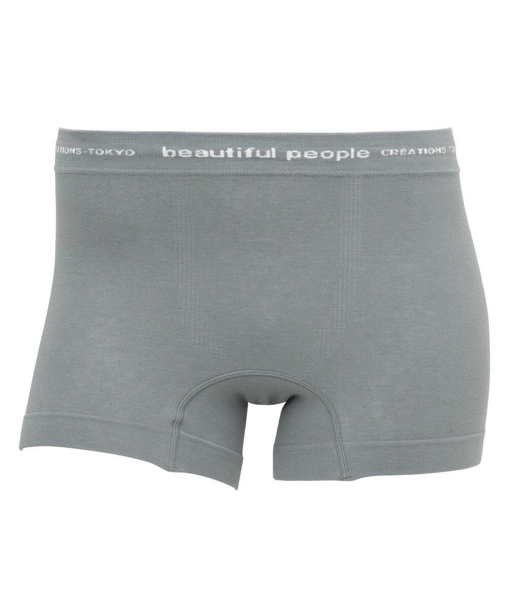 【ワコール/Wacoal / MEN】のユニセックス beautiful people コラボ 【PANTS HOLIC】 ボクサーパンツ ワンサイズ(S-LL) オーガニック綿混 前閉じ 下着 レディース メンズ WT8000 /ワコールメン インテリア・キッズ・メンズ・レディースファッション・服の通販 founy(ファニー) 　ファッション　Fashion　レディースファッション　Fashion for Women　パンツ　Pants & Trousers　下着・ランジェリー　Lingerie & Intimates　アンダーウェア・ベースインナー・肌着　Underwear / Base Layer / Undergarments　アンダー　Underwear Essentials　オーガニック　Organic Cotton　コラボ　Collaboration, Collab　フィット　Fit, Slim Fit　メンズ　Men's, Menswear　おすすめ　Recommended / Our Picks　グレー|ID: prp329100004854054 ipo3291000000035674757
