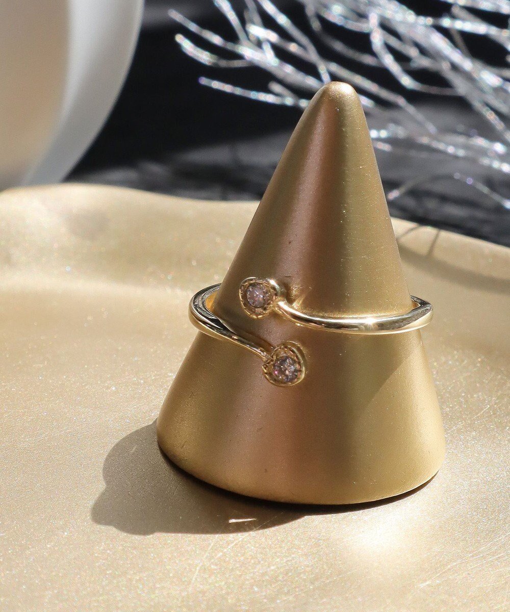 【ティアクラッセ/Tiaclasse】のストーン付きリング インテリア・キッズ・メンズ・レディースファッション・服の通販 founy(ファニー) 　ファッション　Fashion　レディースファッション　Fashion for Women　アクセサリー　Fashion Accessories　ストーン　Stone, Gem-Like　チュニック　Tunic, Long Top　エレガント 上品　Elegant　再入荷　Restock / Back in Stock　新作・新入荷　New Arrivals / New In　ゴールド|ID: prp329100004854100 ipo3291000000035677413