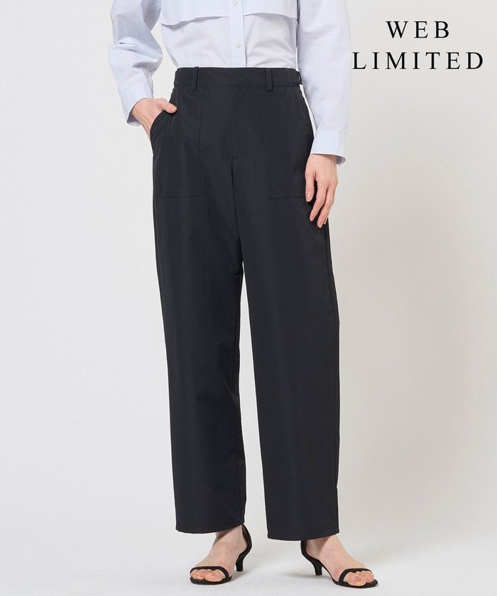 【ジェイ プレス/J.PRESS】の【WEB限定カラーあり】TC ライトタンブラー ベイカー パンツ インテリア・キッズ・メンズ・レディースファッション・服の通販 founy(ファニー) https://founy.com/ ファッション Fashion レディースファッション Fashion for Women パンツ Pants & Trousers 春 Spring カットソー Cut and Sewn Top シルケット Silket, Silky Cotton タフタ Taffeta, Structured Fabric タンブラー Tumbler, Travel Mug フロント Front, Front Design ポケット Pocket, Pocket Detail S/S・春夏 SS, Spring/Summer, Warm Season 夏 Summer エレガント 上品 Elegant |ID: prp329100004854116 ipo3291000000035677750