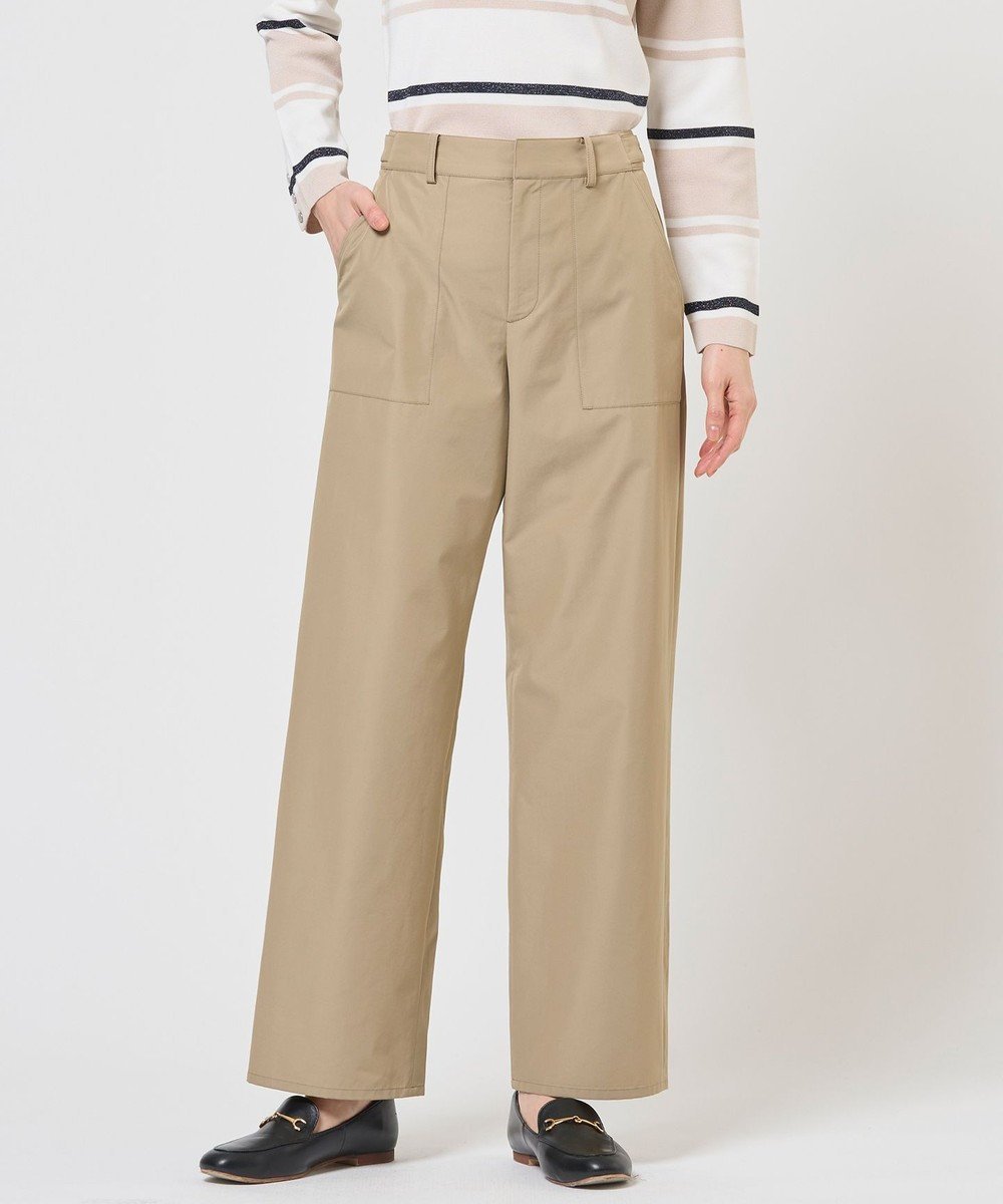 【ジェイ プレス/J.PRESS】の【WEB限定カラーあり】TC ライトタンブラー ベイカー パンツ インテリア・キッズ・メンズ・レディースファッション・服の通販 founy(ファニー) 　ファッション　Fashion　レディースファッション　Fashion for Women　パンツ　Pants & Trousers　春　Spring　カットソー　Cut and Sewn Top　シルケット　Silket, Silky Cotton　タフタ　Taffeta, Structured Fabric　タンブラー　Tumbler, Travel Mug　フロント　Front, Front Design　ポケット　Pocket, Pocket Detail　S/S・春夏　SS, Spring/Summer, Warm Season　夏　Summer　エレガント 上品　Elegant　ベージュ系|ID: prp329100004854116 ipo3291000000035677756