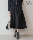 【ジェイ プレス/J.PRESS】の【WEB限定カラーあり】TC ライトタンブラー プリーツ スカート 【WEB限定】ブラック系|ID: prp329100004854117 ipo3291000000035677769