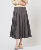 【ジェイ プレス/J.PRESS】の【WEB限定カラーあり】TC ライトタンブラー プリーツ スカート スレート系|ID: prp329100004854117 ipo3291000000035677771