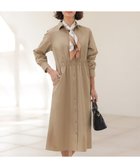 【ジェイ プレス/J.PRESS】の【WEB限定カラーあり】TC ライトタンブラー シャツワンピース ベージュ系|ID: prp329100004854118 ipo3291000000036162397