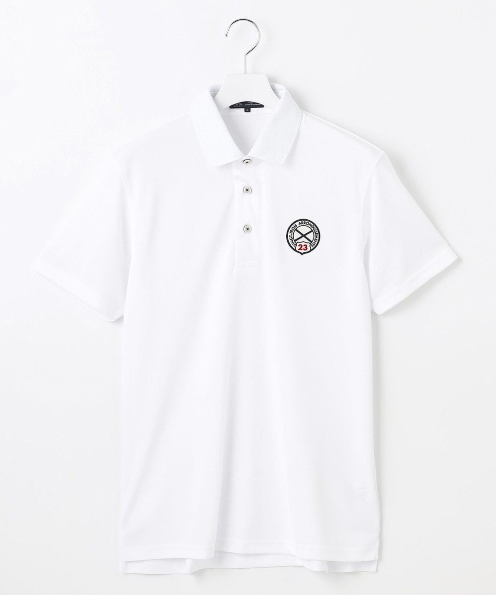 【23区 ゴルフ/23区GOLF / MEN】の【MEN】カラバリ豊富な半袖ポロシャツ インテリア・キッズ・メンズ・レディースファッション・服の通販 founy(ファニー) 　ファッション　Fashion　メンズファッション　Fashion for Men　トップス・カットソー　Cut & Sew Tops　メンズシャツ　Shirts　ポロシャツ / きれいめカジュアルスタイル　Polo Shirts　ゴルフ　Golf　シンプル　Simple, Minimal　ベーシック　Basic, Essential　ポロシャツ　Polo Shirt, Collared Tee　エレガント 上品　Elegant　半袖　Short Sleeve, Half Sleeve　吸水　Absorbent, Quick-Dry　A/W・秋冬　Autumn/Winter　ホワイト系|ID: prp329100004854354 ipo3291000000035706952